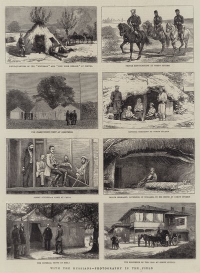 With the Russians, Photography in the Field by Alfred Chantrey Corbould